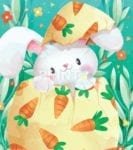 Bunny is an Easter Egg Garden Flag