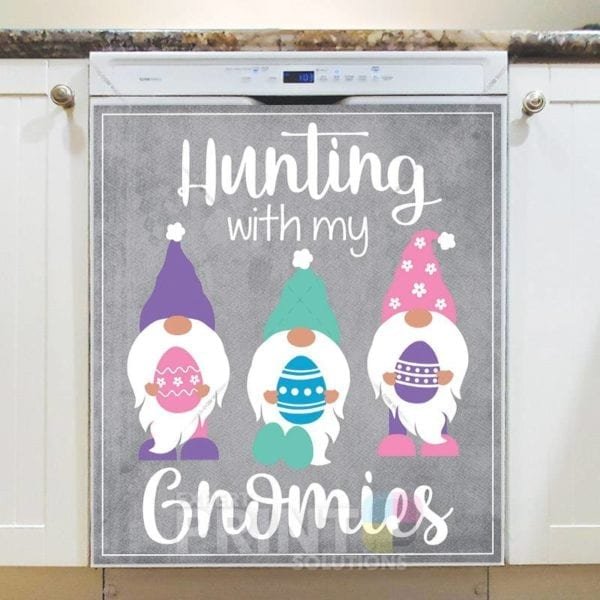 Cute Easter Gnomes #1 Dishwasher Magnet
