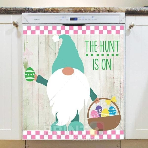 Cute Easter Gnome Dishwasher Magnet