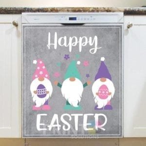 Cute Easter Gnomes #3 Dishwasher Magnet