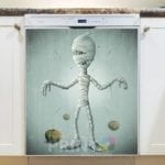 4194-cute-halloween-character-mummy-dishwasher-magnet Cute Halloween Character - Mummy Dishwasher Magnet