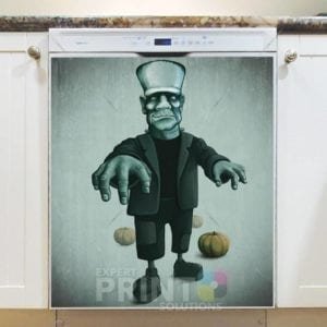 Cute Halloween Character - Frankenstein Dishwasher Magnet