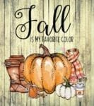 Fall is my Favorite Color Garden Flag