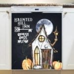 Haunted Hill Inn Dishwasher Magnet