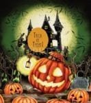 Trick or Treat Halloween Pumpkin Garden Flag