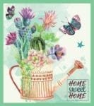 Home Sweet Home Watering Can Garden Flag