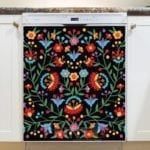 4374-easter-european-bohemian-folk-flowers-dishwasher-magnet Easter European Bohemian Folk Flowers Dishwasher Magnet