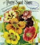 Vintage Retro Flower Seed Label #39 Garden Flag