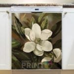 Beautiful Delicate Magnolias Dishwasher Magnet