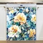 4482-pretty-dog-rose-bush-dishwasher-magnet Pretty Dog Rose Bush Dishwasher Magnet