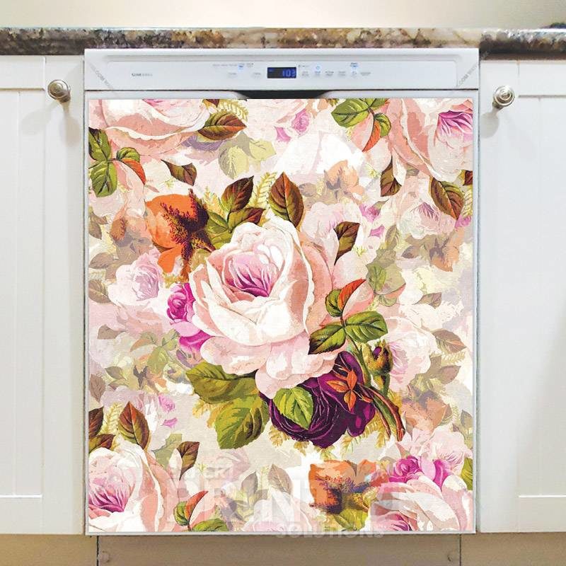 Victorian Rose Bouquets #3 Dishwasher Magnet