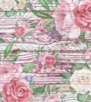 Flowers on Wood Pattern #2 Garden Flag