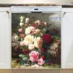 Beautiful Romantic Victorian Roses #8 Dishwasher Magnet