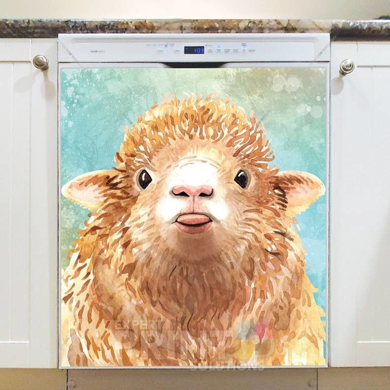 Cute Sassy Sheep Dishwasher Magnet