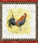 Vintage Farmhouse Rooster #9 Garden Flag