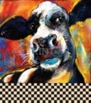 4593-cute-curious-cow Cute Curious Cow Garden Flag