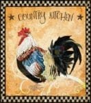 Vintage Farmhouse Rooster #8 Garden Flag
