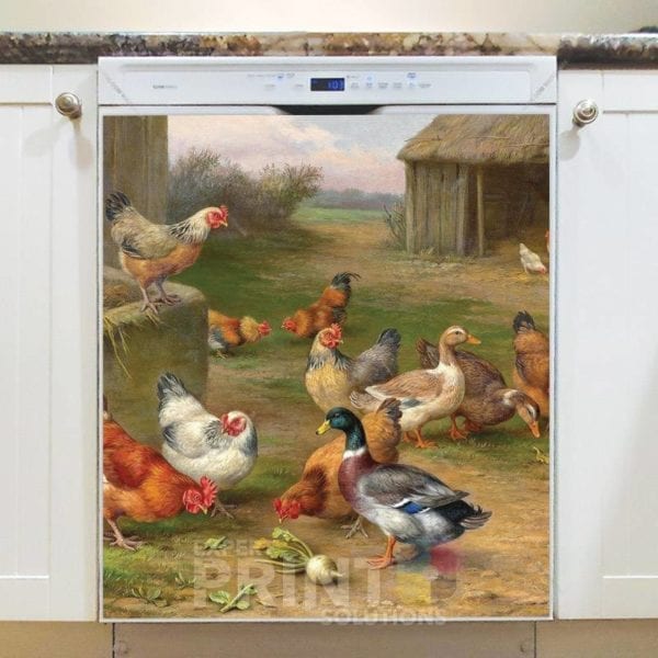 Life of the Barnyard Animals #10 Dishwasher Magnet