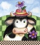 4648-udderly-awesome-cow-5 Udderly Awesome Cow #5 Garden Flag