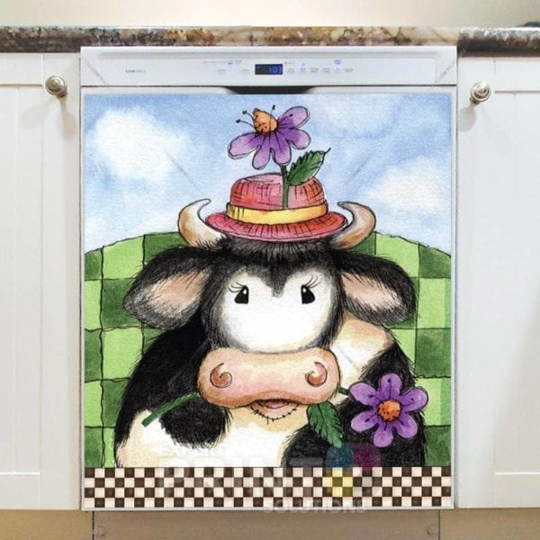 4648-udderly-awesome-cow-5-dishwasher-magnet Udderly Awesome Cow #5 Dishwasher Magnet