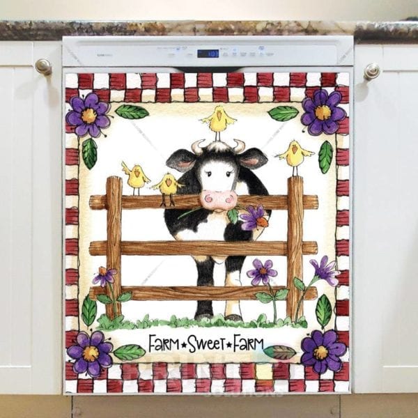 4651-udderly-awesome-cow-7-dishwasher-magnet Udderly Awesome Cow #7 Dishwasher Magnet