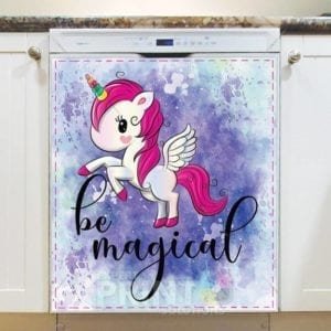 Be Magical Unicorn Dishwasher Magnet