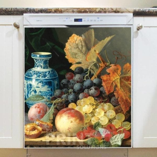 Beautiful Still Life with Juicy Fruit #1 Dishwasher Magnet