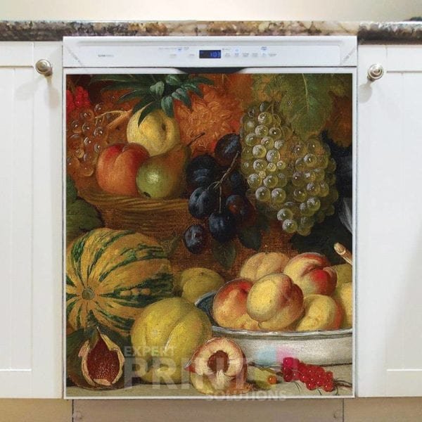 Beautiful Still Life with Juicy Fruit #6 Dishwasher Magnet