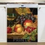 Beautiful Still Life with Juicy Fruit #8 Dishwasher Magnet