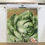 Vintage Retro Vegetable and Fruit Label #15 Dishwasher Magnet