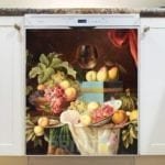 Beautiful Still Life with Juicy Fruit #13 Dishwasher Magnet