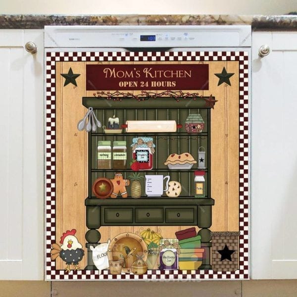 4812-moms-kitchen-dishwasher-magnet Mom's Kitchen Dishwasher Magnet