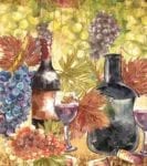 Vintage Tuscan Winery Design #4 Garden Flag