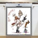 4824-cute-french-chef-with-a-dachshund-1-dishwasher-magnet Cute French Chef with a Dachshund #1 Dishwasher Magnet