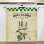 Vintage Fine Herbes #2 Dishwasher Magnet