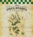Vintage Fine Herbes #5 Garden Flag