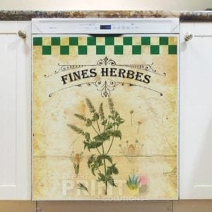 Vintage Fine Herbes #5 Dishwasher Magnet
