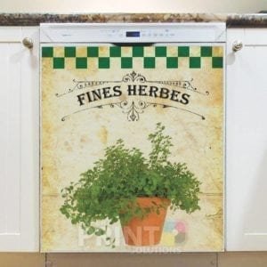 Vintage Fine Herbes #11 Dishwasher Magnet