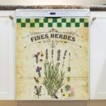 Vintage Fine Herbes #13 Dishwasher Magnet