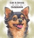 Life is Better with a Chihuahua Garden Flag