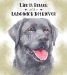 Life is Better with a Labrador Garden Flag