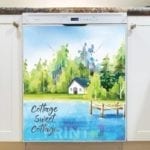 4988-little-cottage-by-the-lake-2-dishwasher-magnet Little Cottage By the Lake #2 Dishwasher Magnet