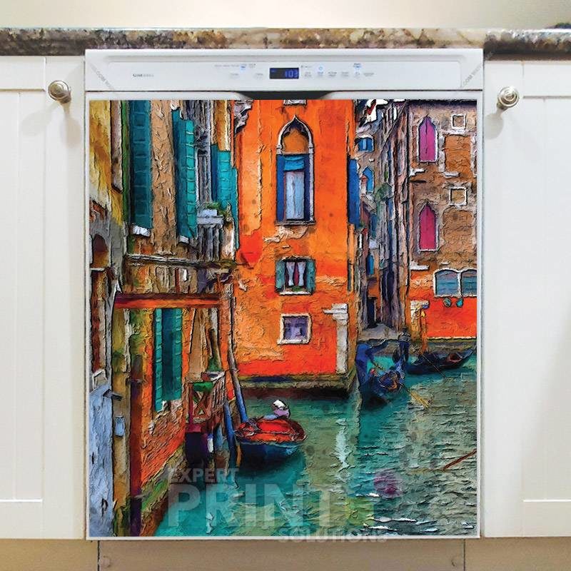 Beautiful Buildings of Venice Dishwasher Magnet