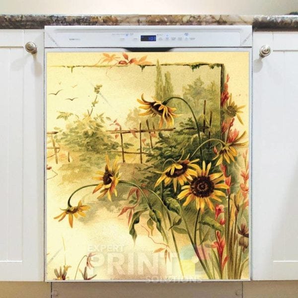 Victorian Autumn Time Dishwasher Magnet