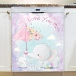 Happy Mother's Day Design #3 Dishwasher Magnet