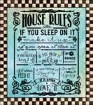5122-house-rules-1 House Rules #1 Garden Flag