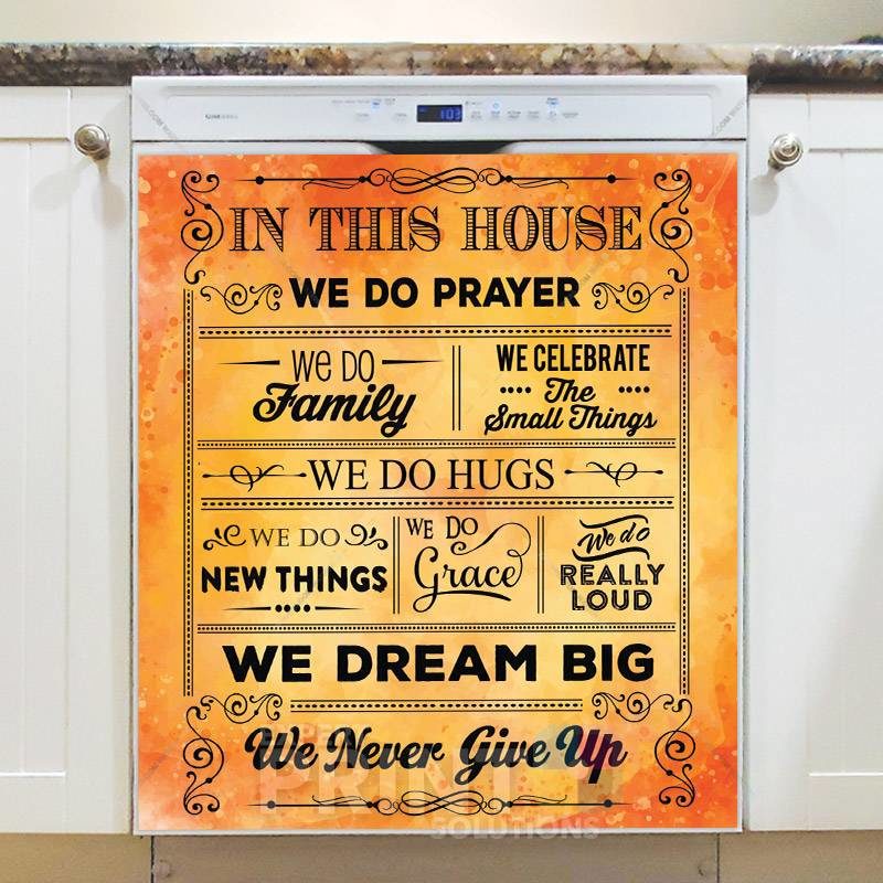 House Rules #2 Dishwasher Magnet