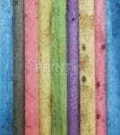 Colorful Wood Pattern Garden Flag