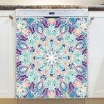 Bohemian Folk Art Ethnic Mandala Design #2 Dishwasher Magnet