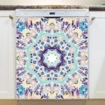 Bohemian Folk Art Ethnic Mandala Design #3 Dishwasher Magnet